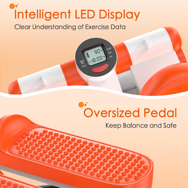 KitGody Orange Mini Steppers for Exercise