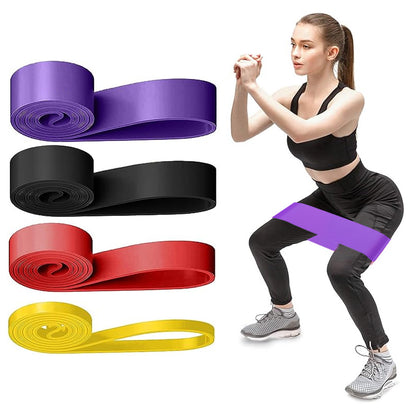 Resistance Bands, Fitness Exercise Bands for Men and Women, Set of 5 Leg Stretch Bands, Pilates Stretch Bands