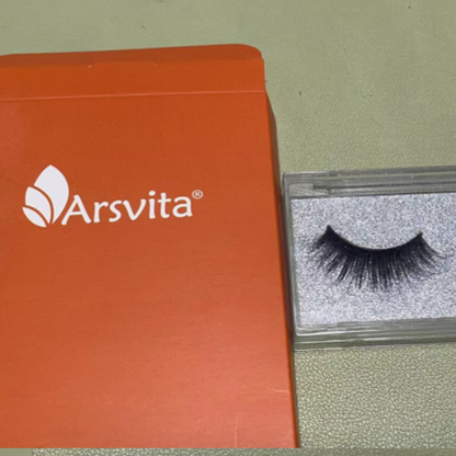 Arsvita Magnetic Eyelashes -Reusable Magnetic Lashes Mink - 1 Pair