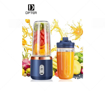 Portable Blender, Blender Juicer Juice Cup Fruit Blender Portable Fruit Cup, USB Rechargeable Personal Size Juice Cup, Personal Blender for Smoothies and Smoothies, 300ml Travel Juice Cup